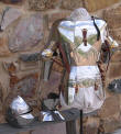 Jousting armour back