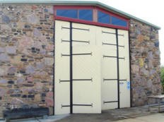 Talerwin Forge workshop doors